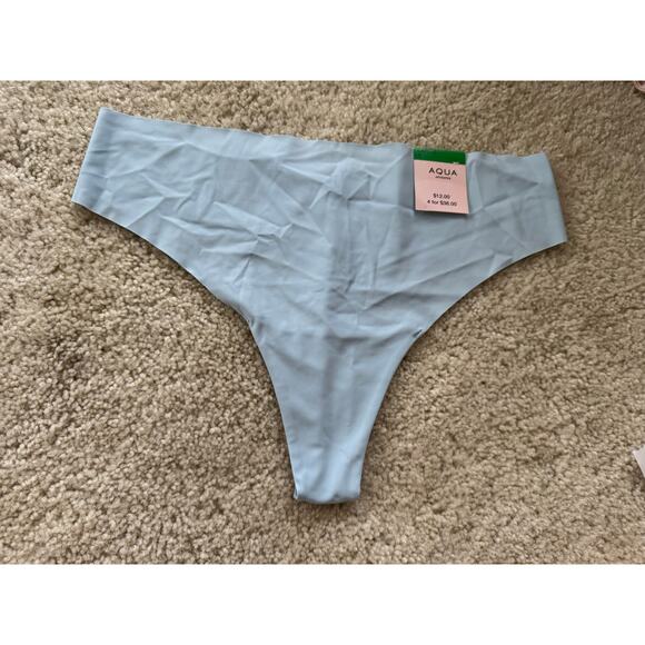 Women’s Aqua Thong Panties – L – Multiple Colors & Prints – Sexy Comfortable NWT - Picture 6 of 14